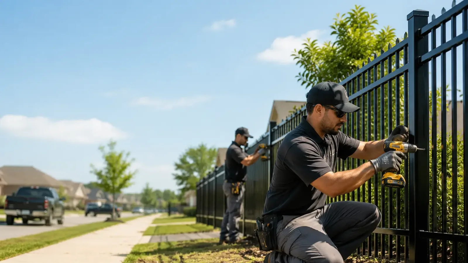 Metal Fence Installation in Yorktown, AR